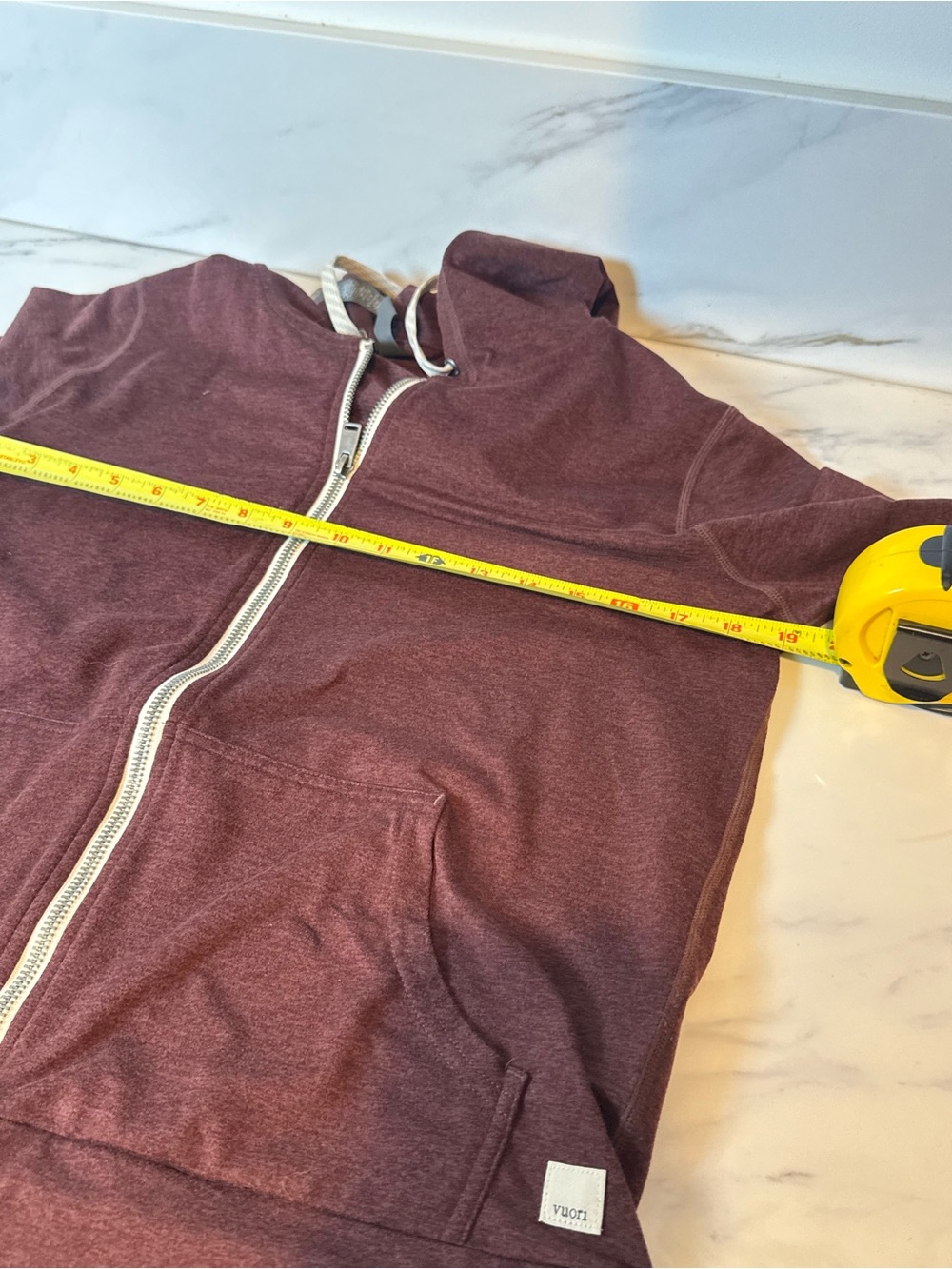 Vuori zip up jacket in reddish color - Picture 6 of 8